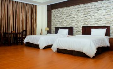 Twin-bed room